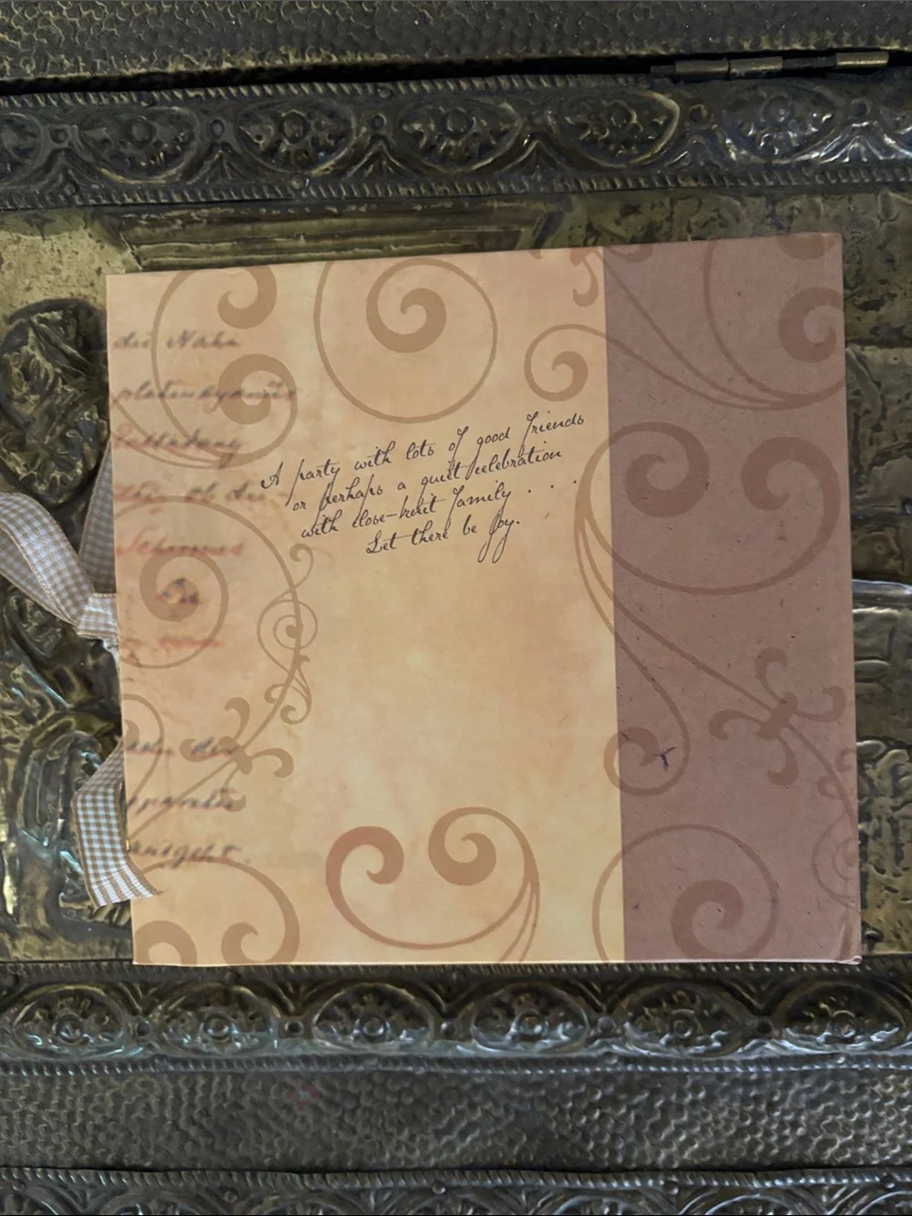 NWT “Once Upon A Family” “Birthday Book” Photo Album with 24 expandable pages.